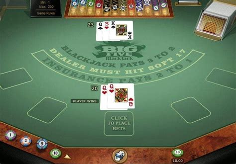 play big five gold blackjack